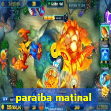 paraiba matinal